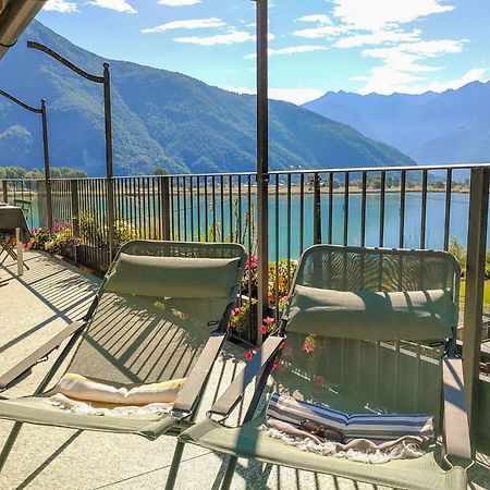 Dascio Silence Ferienwohnung mit Panorama Balkon Exterior foto