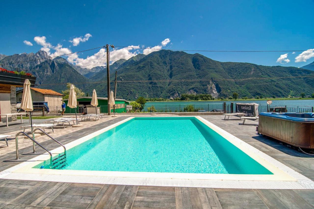 Dascio Silence Ferienwohnung mit Panorama Balkon Exterior foto