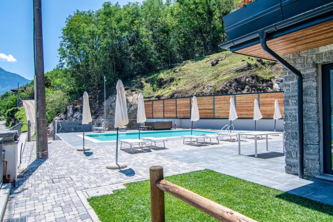 Dascio Silence Ferienwohnung mit Panorama Balkon Exterior foto