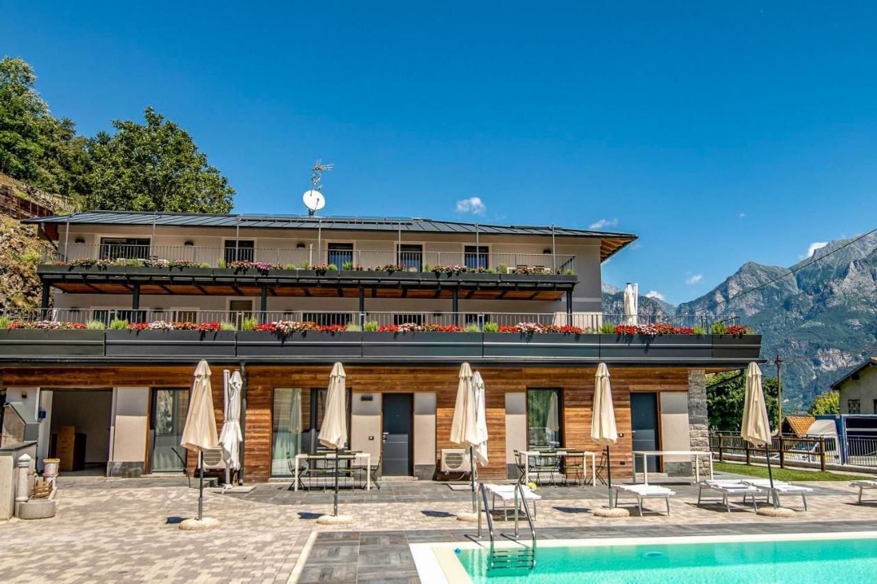 Dascio Silence Ferienwohnung mit Panorama Balkon Exterior foto