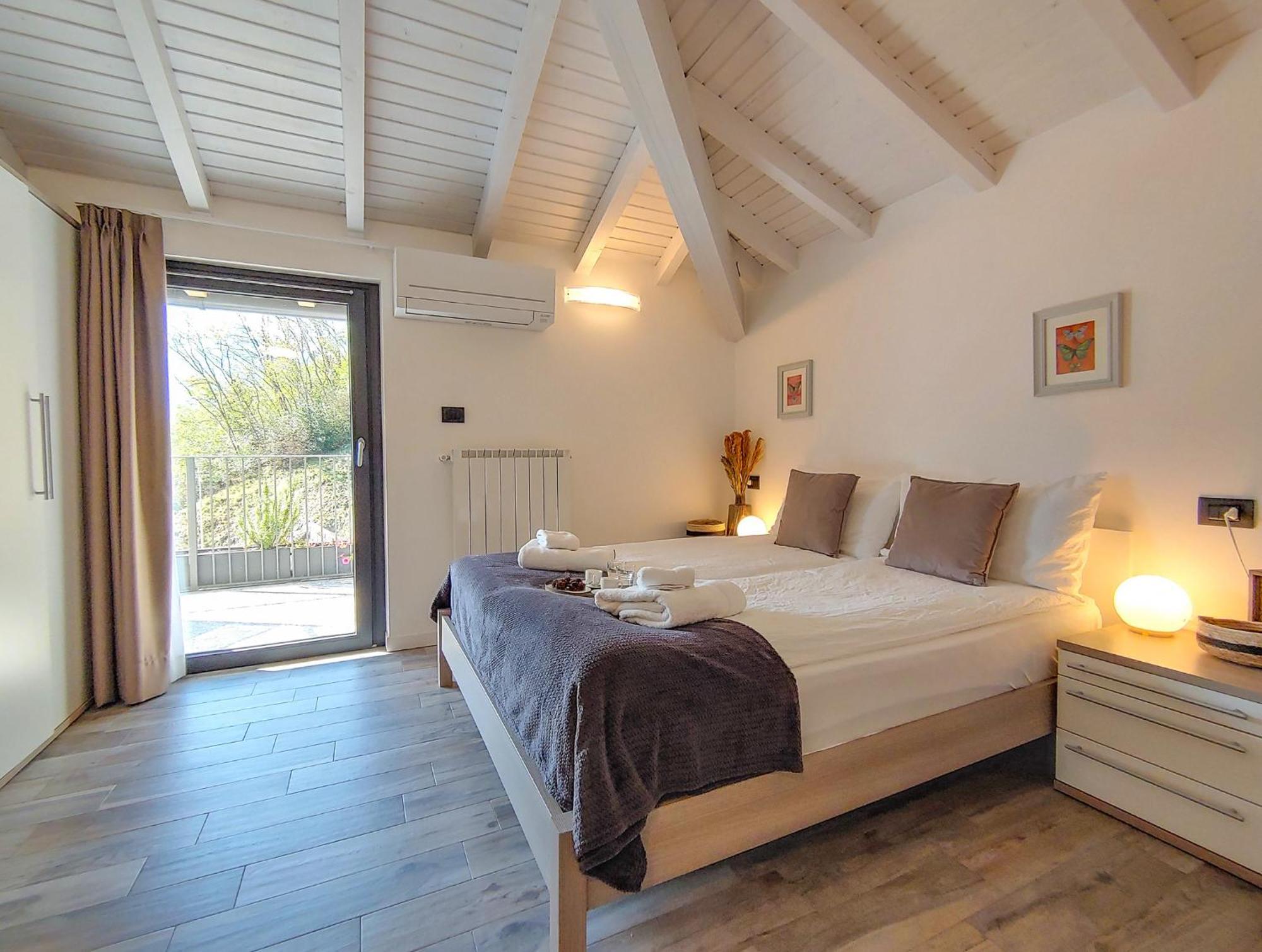 Dascio Silence Ferienwohnung mit Panorama Balkon Exterior foto